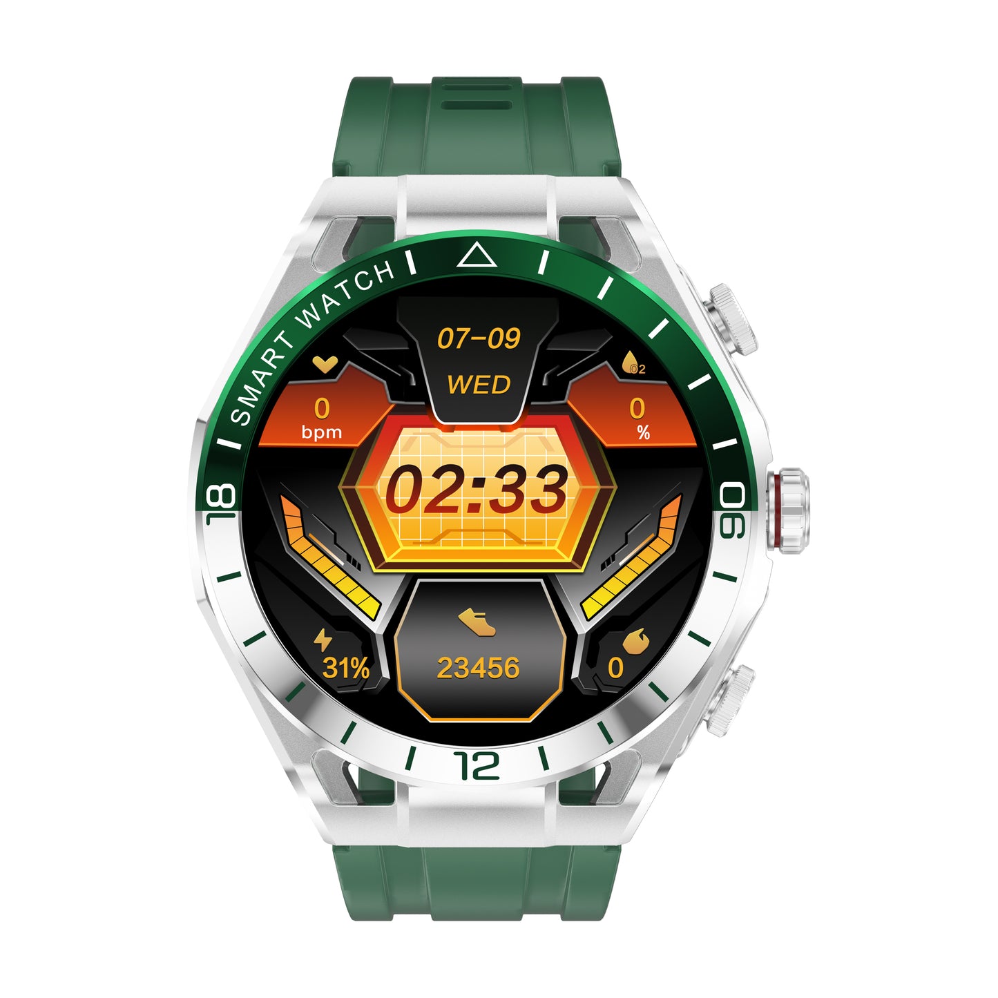 DESONG Smart Watch with Earbuds for iPhone Android Smartphones 1.52 Inch Round Bluetooth Call Smartwatch Fitness Tracker All-in-one Smartwatches Long Time Standby TWS Music Watch for Men Women