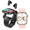 DESONG Smart Watch with Earbuds 2.02" HD Screen 2 in 1 Smart Watches for Women Men