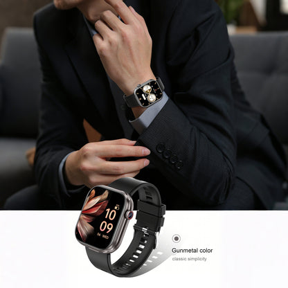 DESONG Smart Watch with Earbuds 2.02" HD Screen 2 in 1 Smart Watches for Women Men 